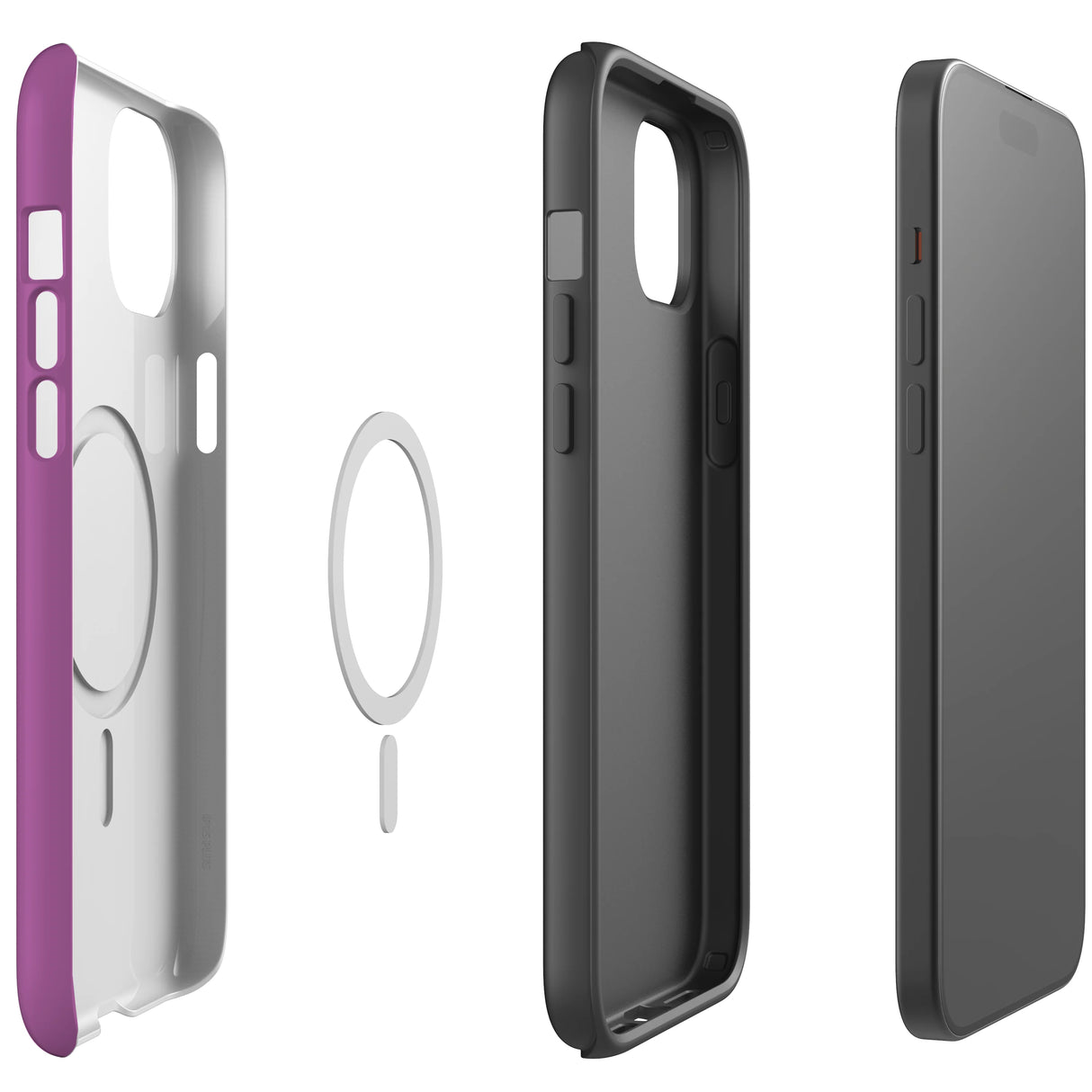 Radiant Orchid - Handyhülle für iPhone | Schützend + Magsafe® kompatibel