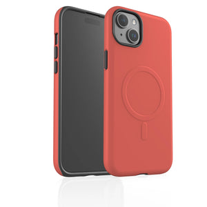 Living Coral - Handyhülle für iPhone | Schützend + Magsafe® kompatibel