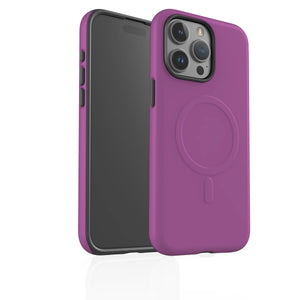 Radiant Orchid - Handyhülle für iPhone | Schützend + Magsafe® kompatibel