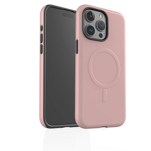 Rose Quartz - Handyhülle für iPhone | Schützend + Magsafe® kompatibel