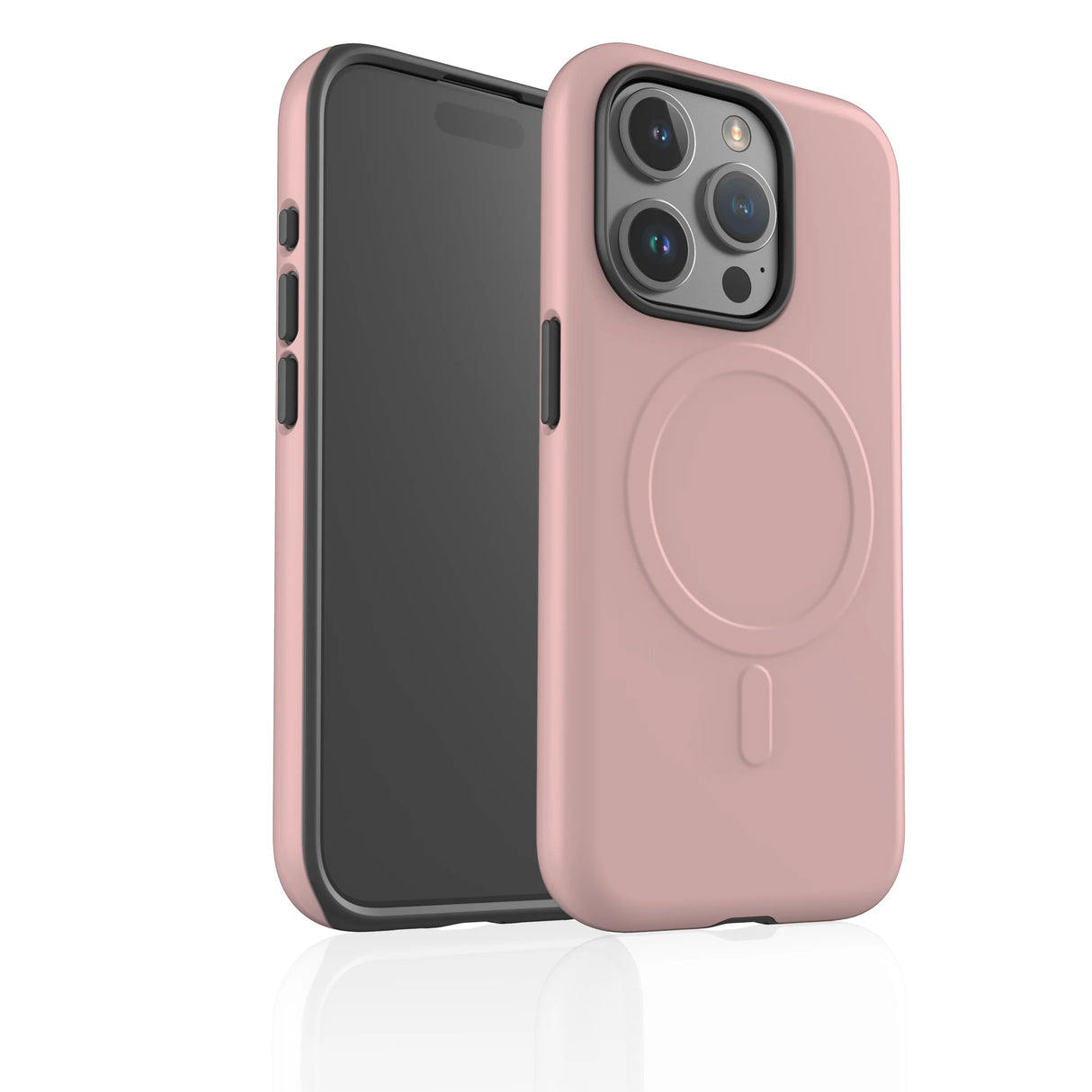 Rose Quartz - Handyhülle für iPhone | Schützend + Magsafe® kompatibel