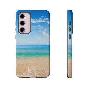 Tropical Beach Android Case (Protective) Samsung Galaxy S23 Plus Glossy Phone Case