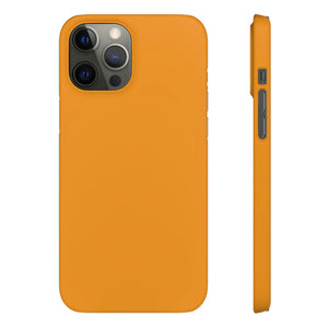 Carrot Orange iPhone Case (Slim) iPhone 12 Pro Max Matte Phone Case