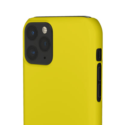 Citrine Yellow iPhone Case (Slim) Phone Case