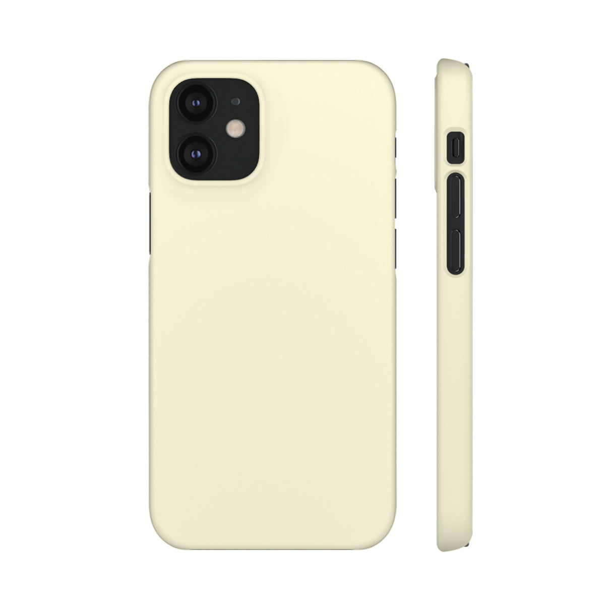 Cornsilk White iPhone Case (Slim) iPhone 12 Mini Matte Phone Case