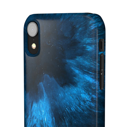 Deep Space Ink Art iPhone Case (Slim) Phone Case