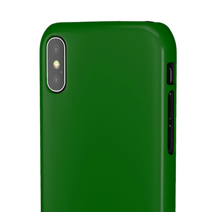 Dark Green iPhone Case (Slim) Phone Case