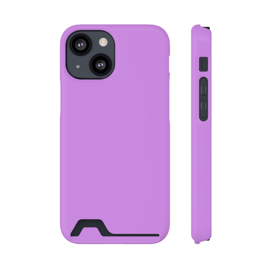 Bright Lilac iPhone Case (Card) iPhone 13 Mini Glossy With gift packaging Phone Case