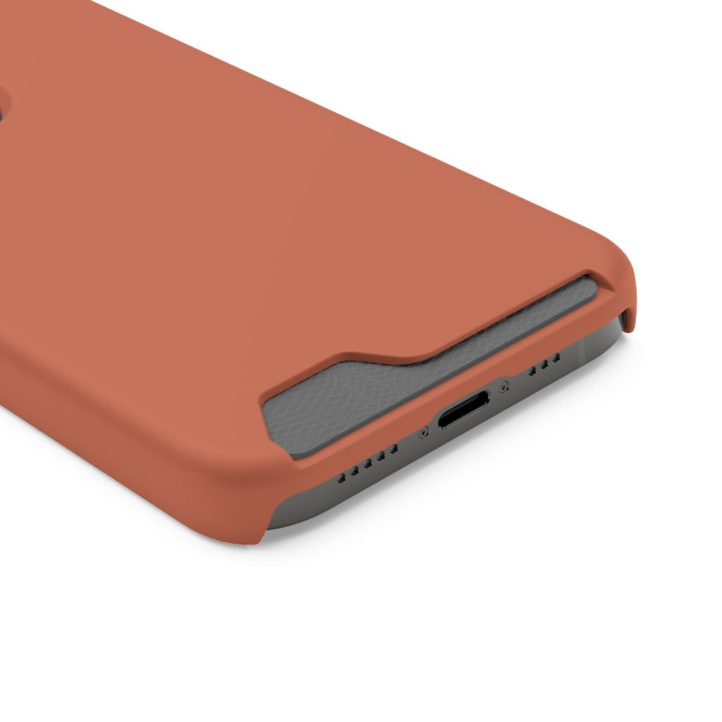 Copper Red iPhone Case (Card) Phone Case