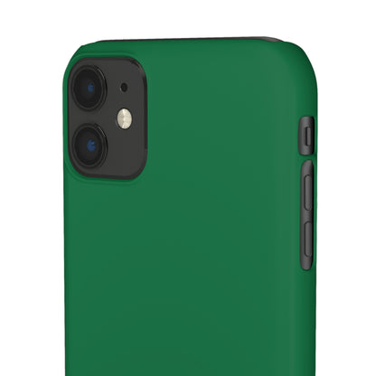 Dark Spring Green iPhone Case (Slim) Phone Case