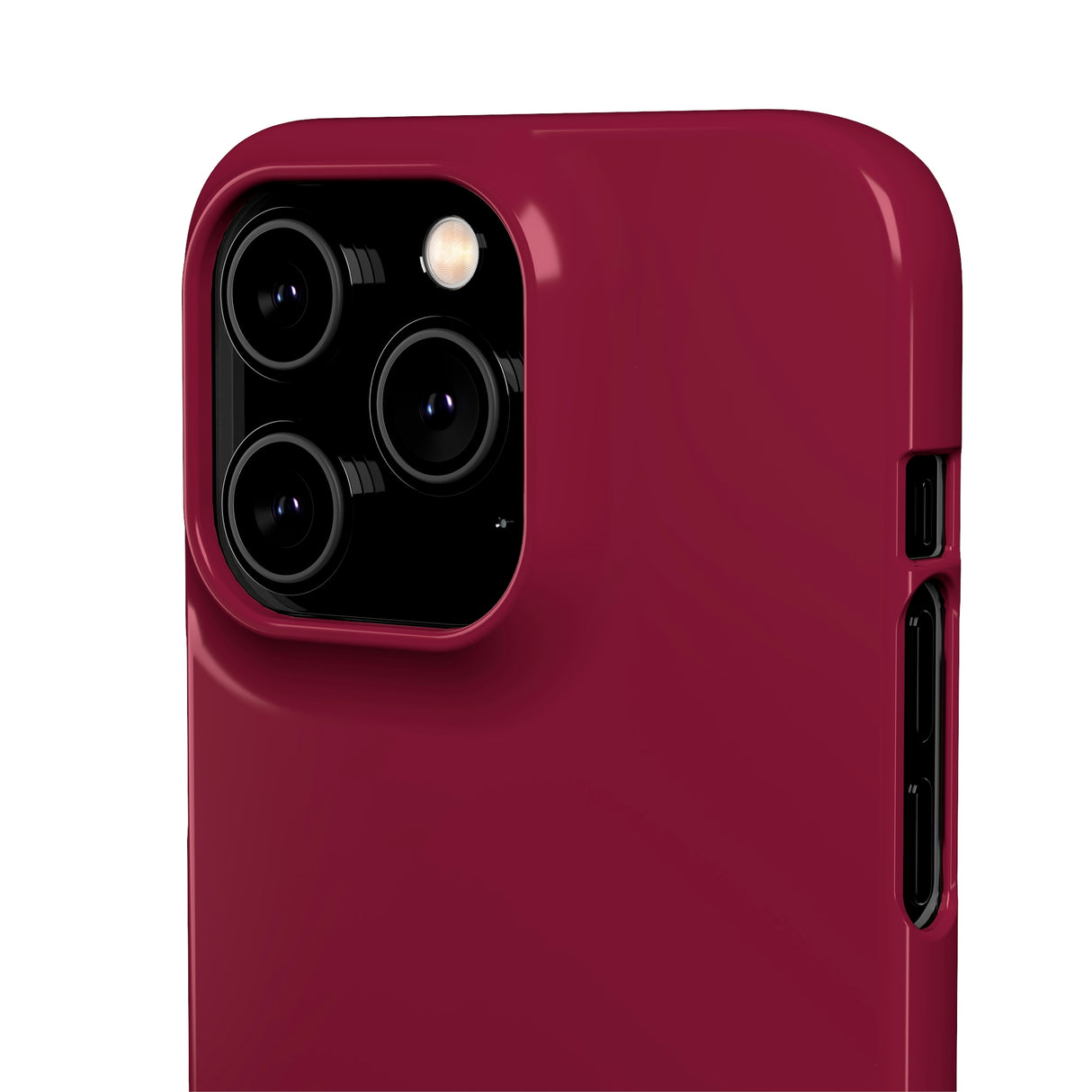 Claret Red iPhone Case (Slim) Phone Case