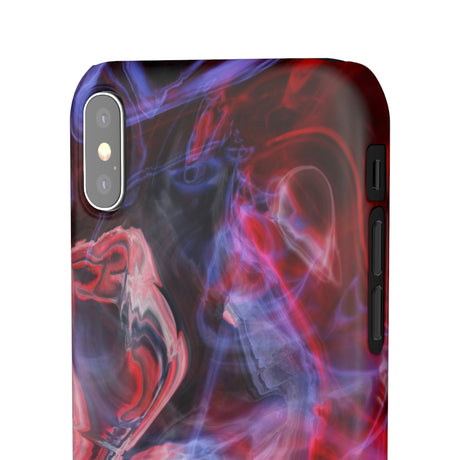 Red Marble iPhone Case (Slim) Phone Case