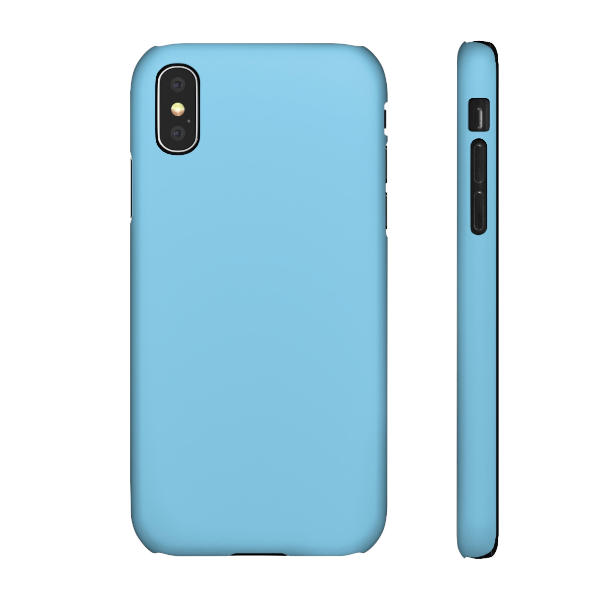 Baby Blue iPhone Case (Slim) iPhone X Matte Phone Case