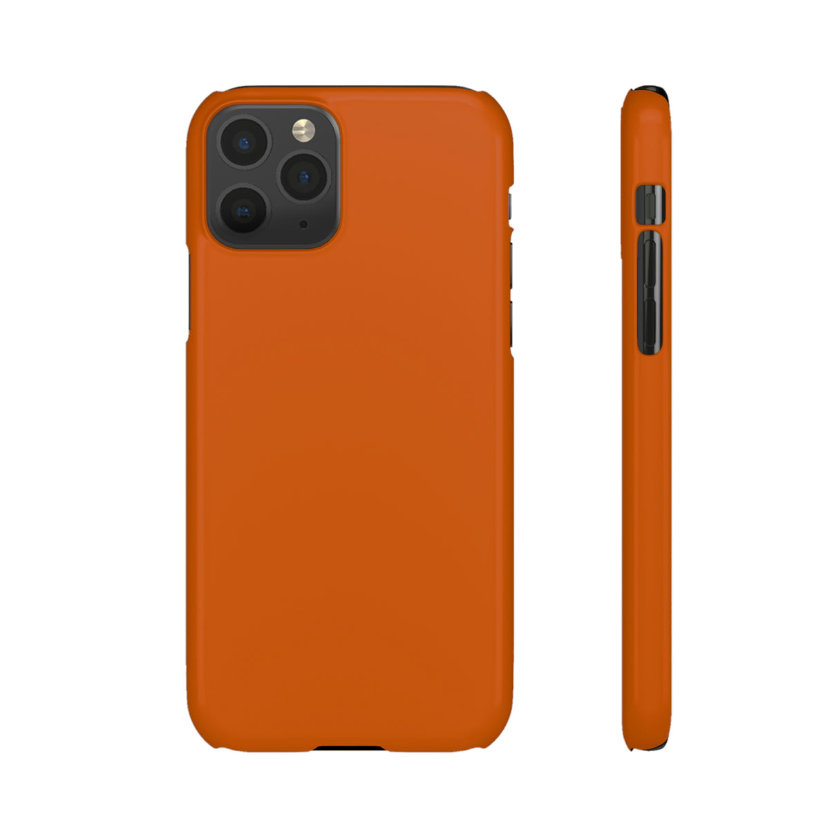 Burnt Orange iPhone Case (Slim) iPhone 11 Pro Glossy Phone Case