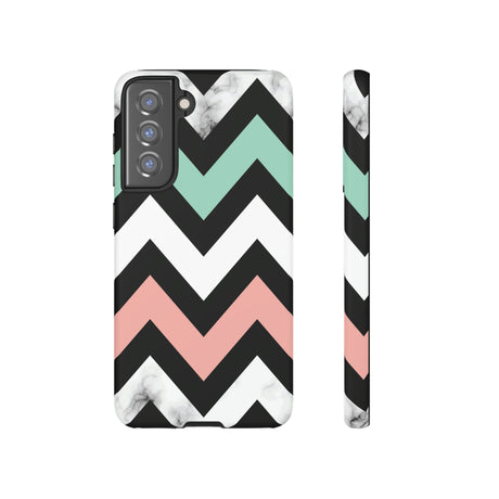 Chevron Shapes Android Case (Protective) Samsung Galaxy S21 FE Matte Phone Case