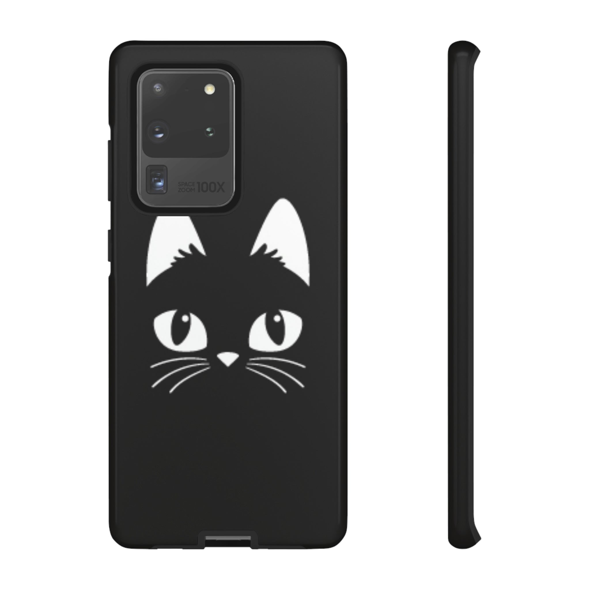 Cat Icon Android Case (Protective) Samsung Galaxy S20 Ultra Glossy Phone Case