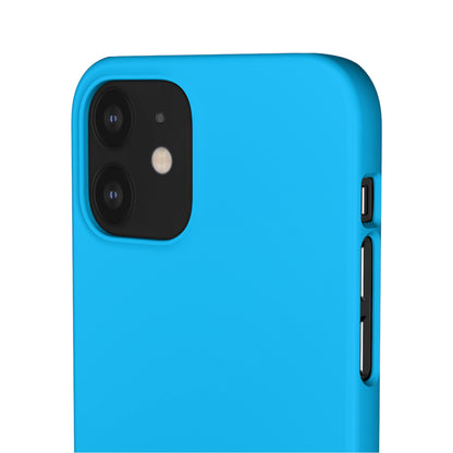 Deep Sky Blue iPhone Case (Slim) Phone Case