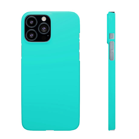 Bright Turquoise iPhone Case (Slim) iPhone 13 Pro Max Matte Phone Case