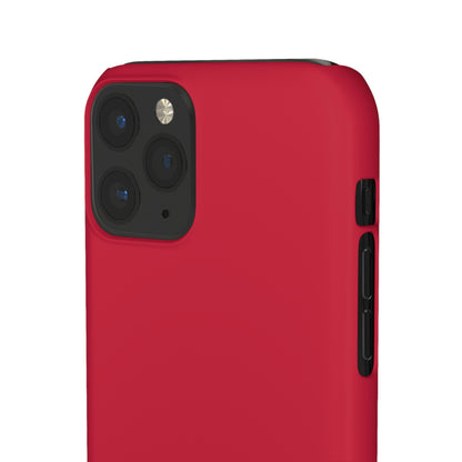 Cardinal Red iPhone Case (Slim) Phone Case