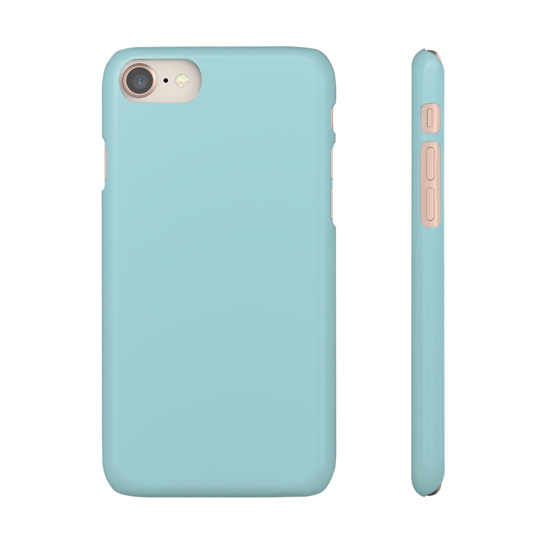 Crystal Blue iPhone Case (Slim) iPhone 8 Glossy Phone Case