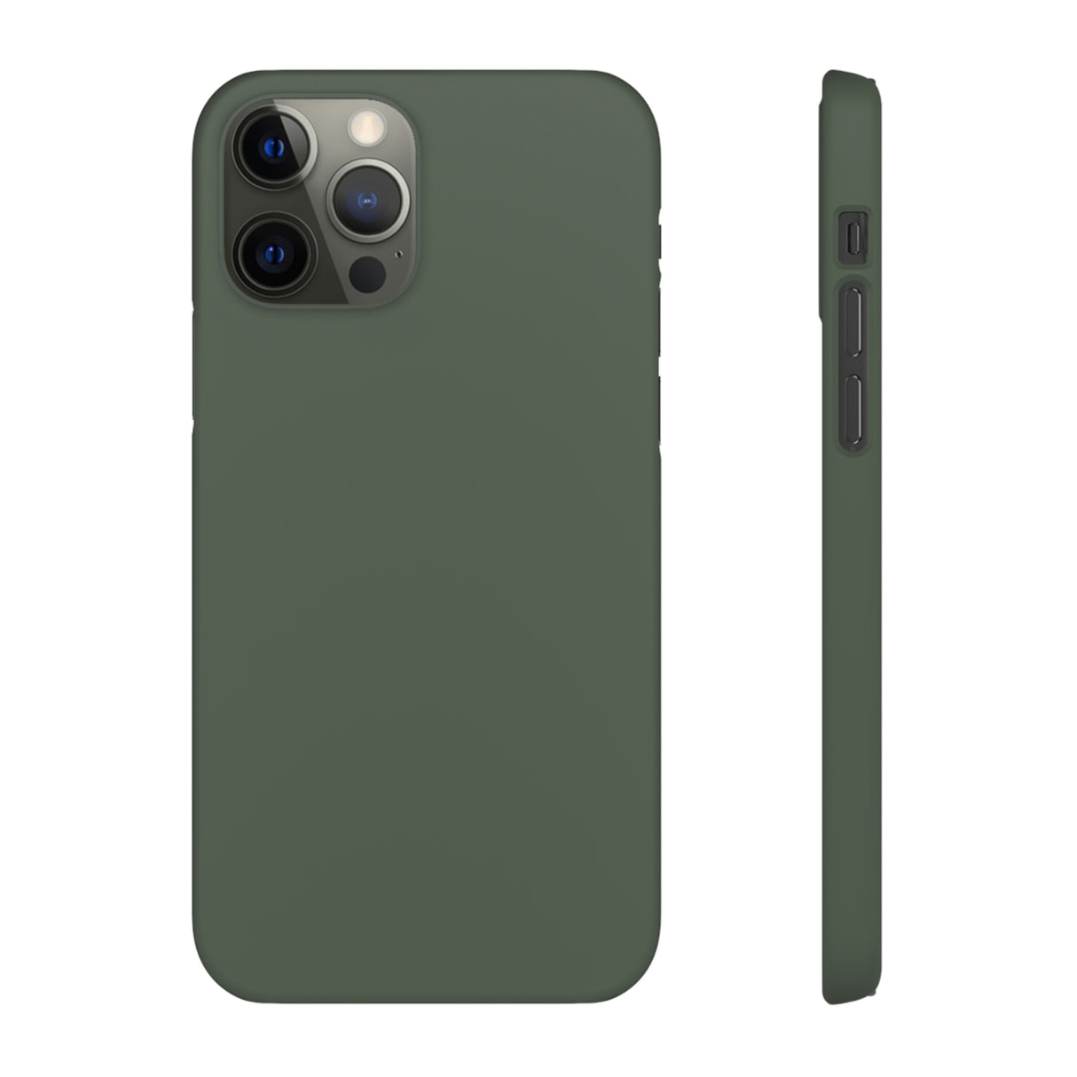 Ebony Green iPhone Case (Slim) iPhone 12 Pro Matte Phone Case