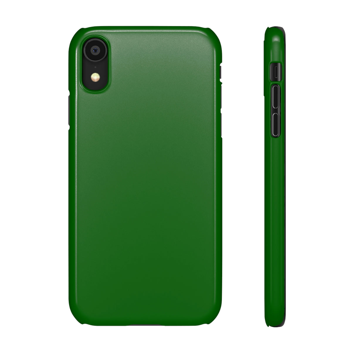 Dark Green iPhone Case (Slim) iPhone XR Glossy Phone Case