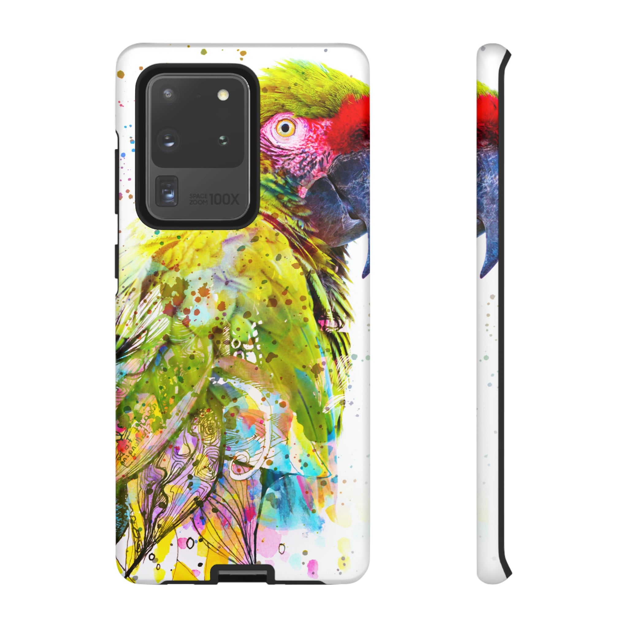 Colorful Parrot Android Case (Protective) Samsung Galaxy S20 Ultra Matte Phone Case