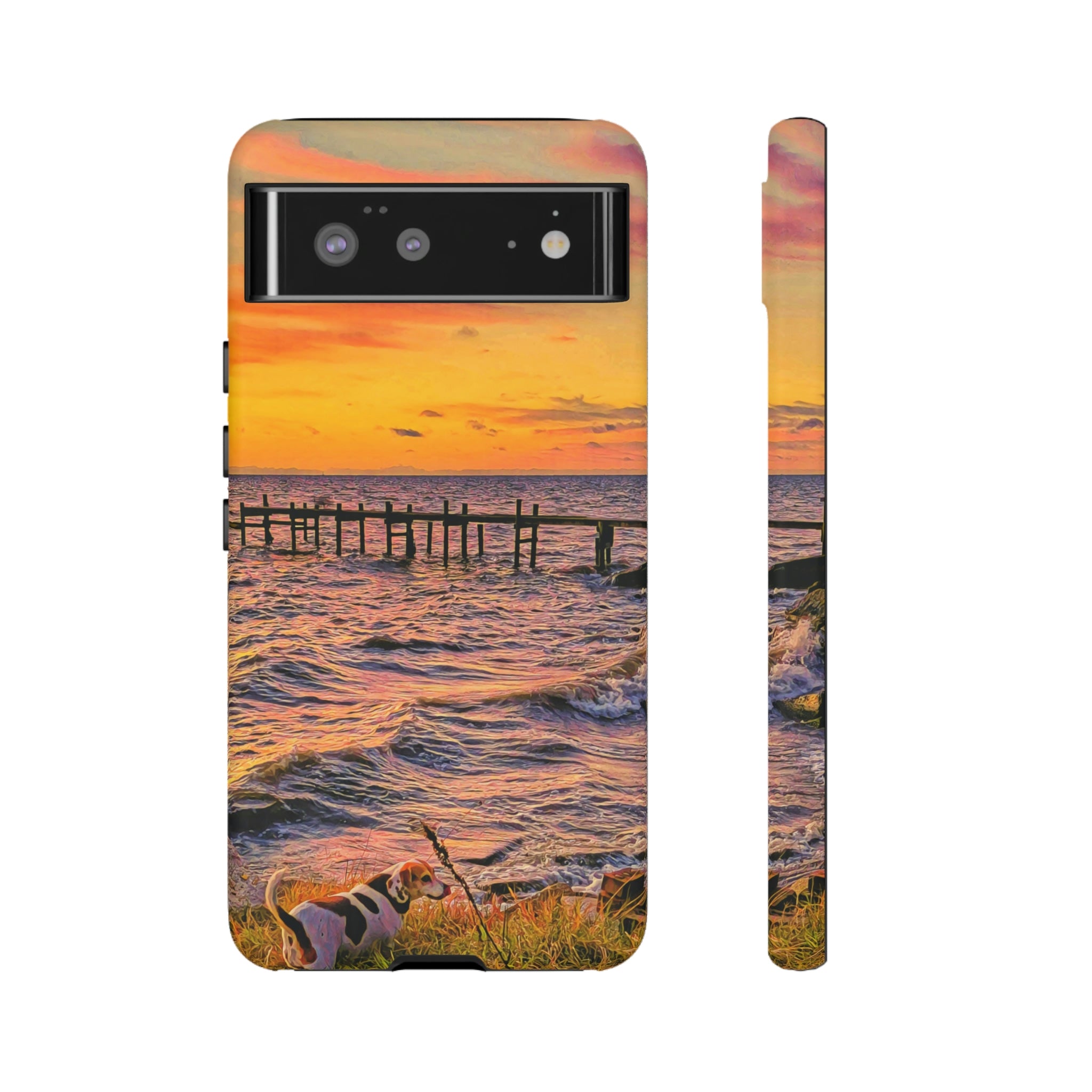 SunDown Android Case (Protective) Google Pixel 6 Matte Phone Case