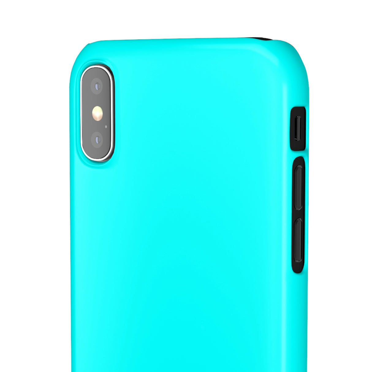 Aqua Blue iPhone Case (Slim) Phone Case