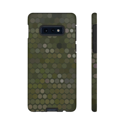 Military Dot Camo Phone case Samsung Galaxy S10E Matte Phone Case