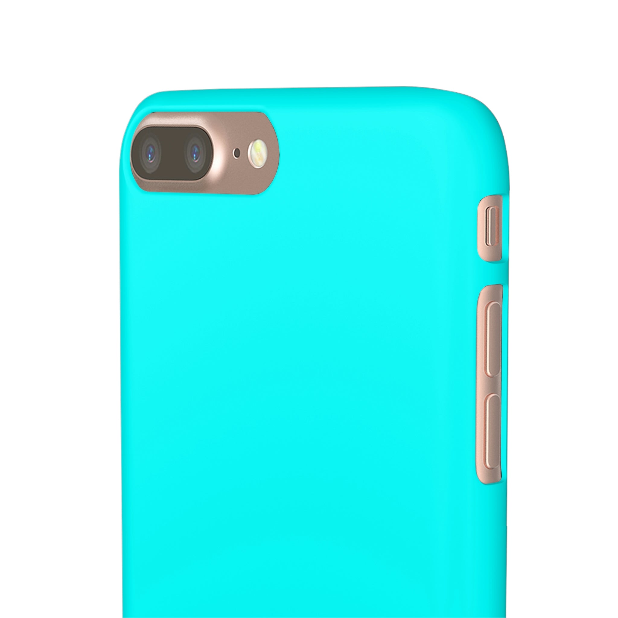 Aqua Blue iPhone Case (Slim) Phone Case