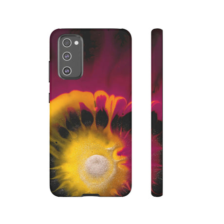 Deep Purple Ink Art Android Case (Protective) Samsung Galaxy S20 FE Matte Phone Case