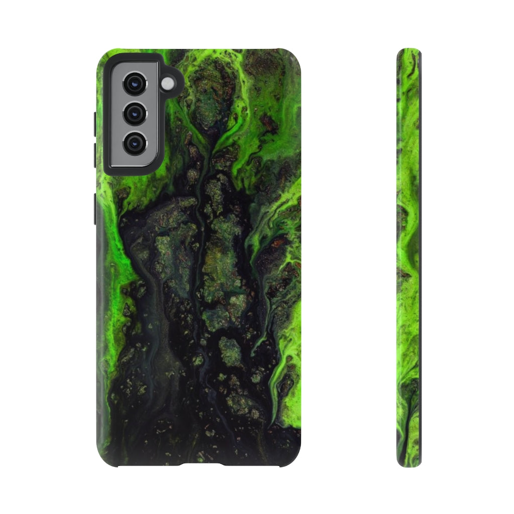 Toxic Ink Art Android Case (Protective) Samsung Galaxy S21 Plus Glossy Phone Case