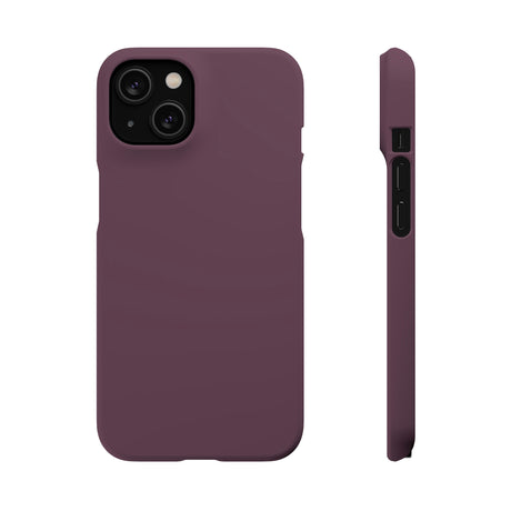 Eggplant iPhone Case (Slim) iPhone 14 Matte Phone Case