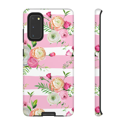 Pink Roses Android Case (Protective) Samsung Galaxy S20 Matte Phone Case