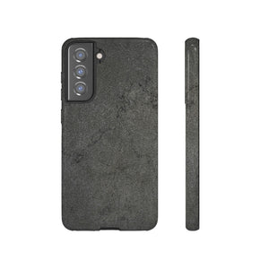 Steel Grey Granite Android Case (Protective) Samsung Galaxy S21 FE Glossy Phone Case