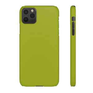 Citron Yellow iPhone Case (Slim) iPhone 11 Pro Max Matte Phone Case