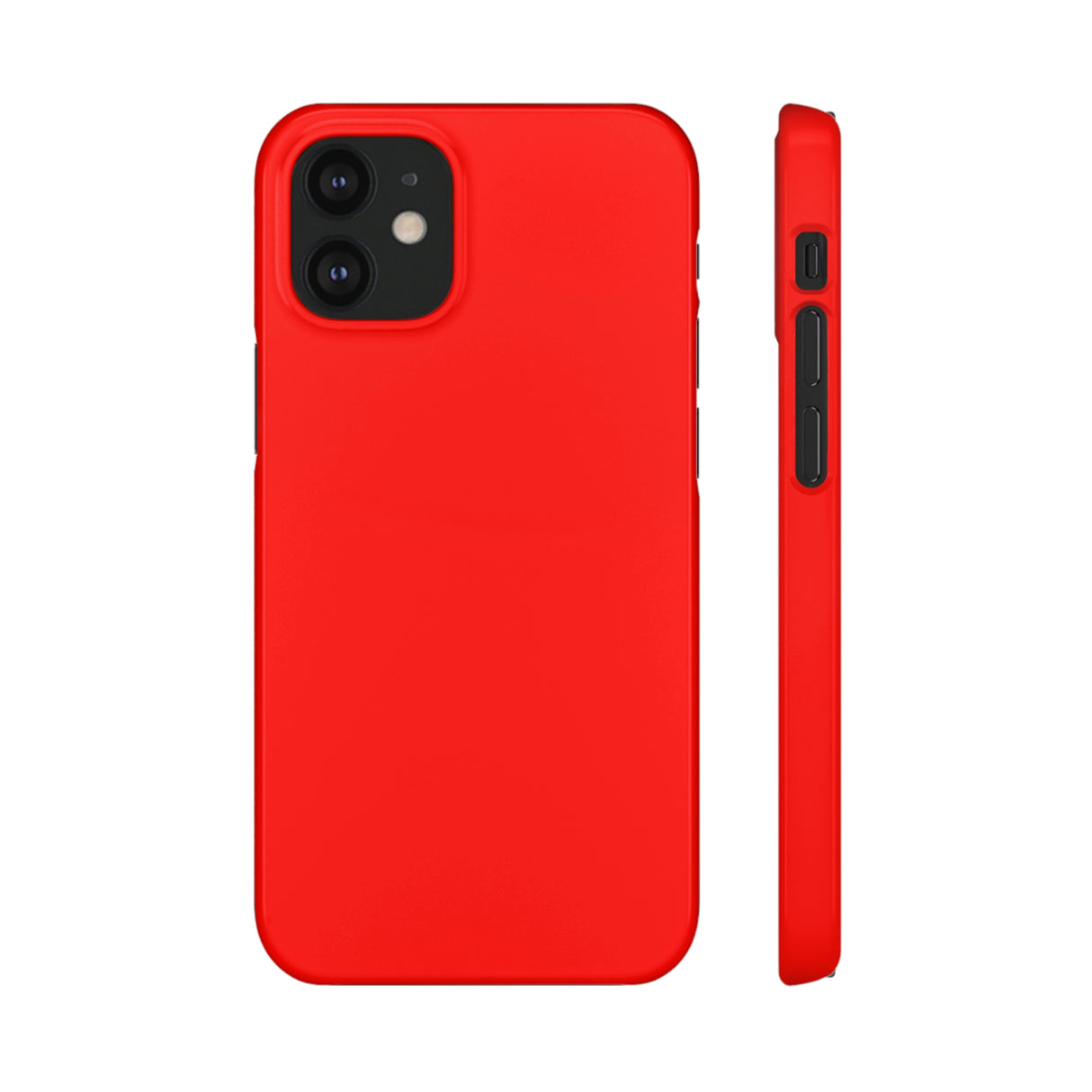 Candy Apple Red iPhone Case (Slim) iPhone 12 Mini Glossy Phone Case