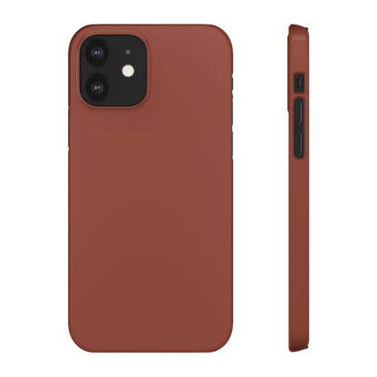 Chestnut iPhone Case (Slim) iPhone 12 Glossy Phone Case