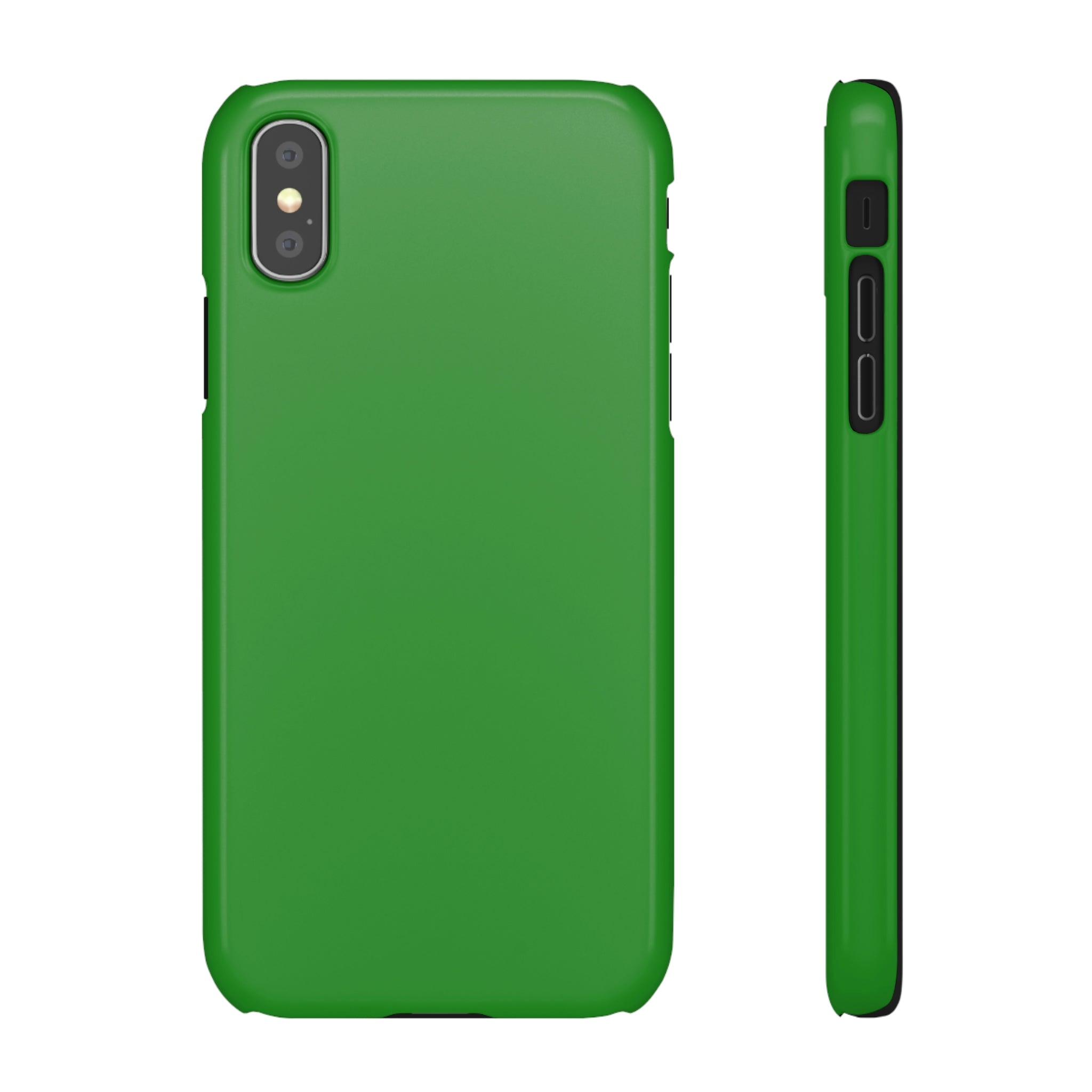 Forest Green iPhone Case (Slim) iPhone XS Glossy Phone Case