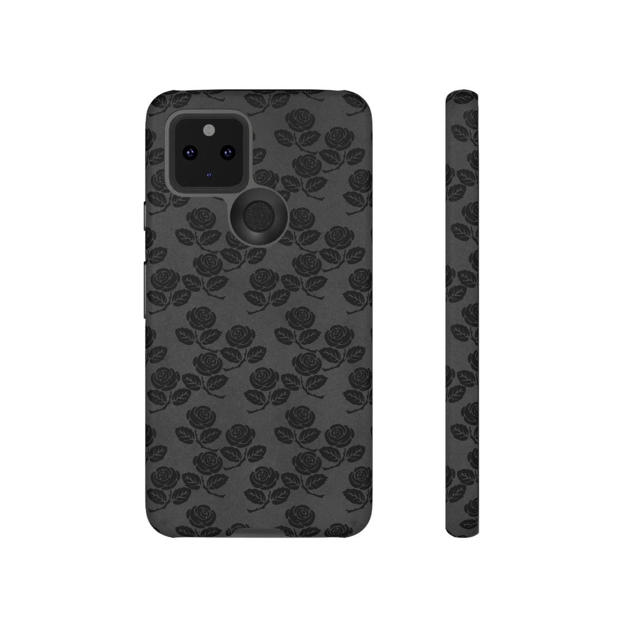 Surrunge Gothic Flower Samsung Case (Protective) Google Pixel 5 5G Matte Phone Case