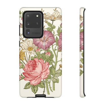 Bouquet Rose Vintage Flower Samsung Case (Protective) Samsung Galaxy S20 Ultra Glossy Phone Case