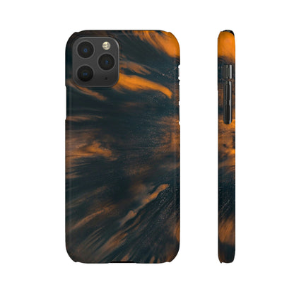 Space Speed Ink Art iPhone Case (Slim) iPhone 11 Pro Glossy Phone Case