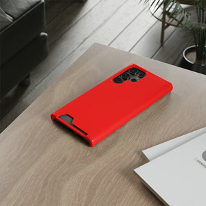 Candy Apple Red Samsung Case (Card) Phone Case