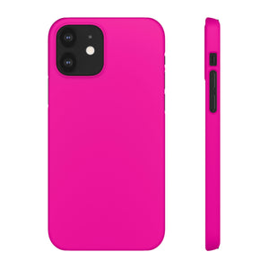 Hollywood Cerise iPhone Case (Slim) iPhone 12 Matte Phone Case