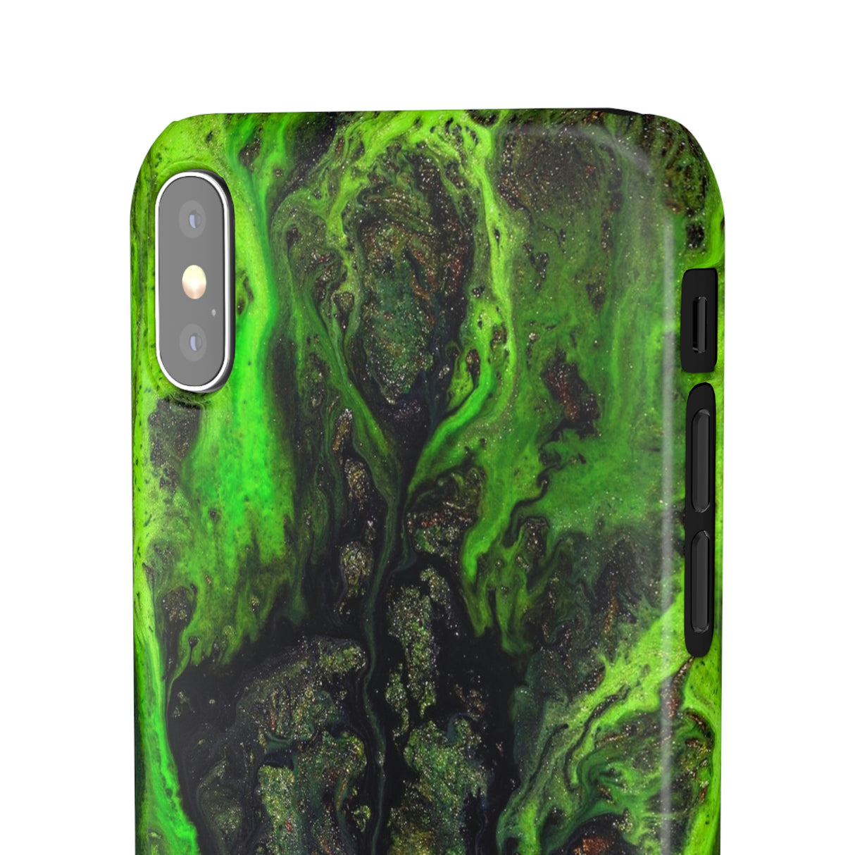 Toxic Ink Art iPhone Case (Slim) Phone Case