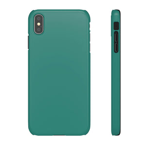 Celadon Green iPhone Case (Slim) iPhone XS MAX Glossy Phone Case