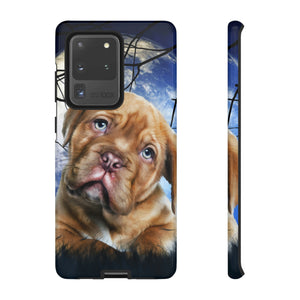 Dog Oil Painting Android Case (Protective) Samsung Galaxy S20 Ultra Glossy Phone Case