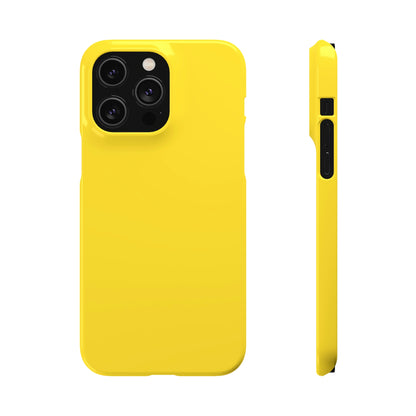 Banana Yellow iPhone Case (Slim) iPhone 14 Pro Max Glossy Phone Case