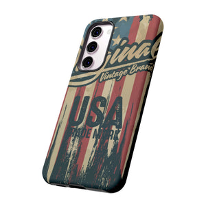 American Vintage Flag Android Case (Protective) Phone Case